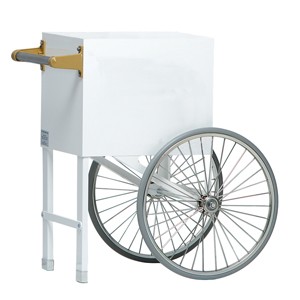Gold Medal 2659CW - Popcorn Cart, White 