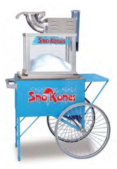 Gold Medal 2015SKB - Sno-Kone Cart, Blue 