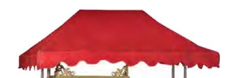 Gold Medal 2144 - Awning Canopy Frame & Pole Kit for 48' Popcorn Machine Wagon 
