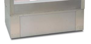 Gold Medal 2345BS - Roller Base, 6', for #2345 Popcorn Staging Cabinet 