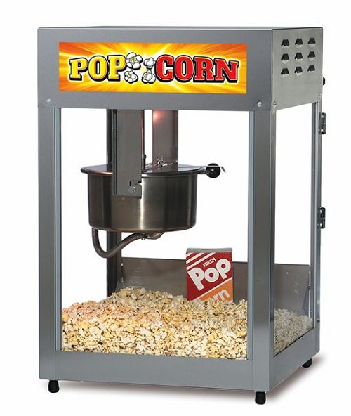 Gold Medal 2552-00-001 - Popcorn Machine, 12/14 oz., with PowerOff Control 