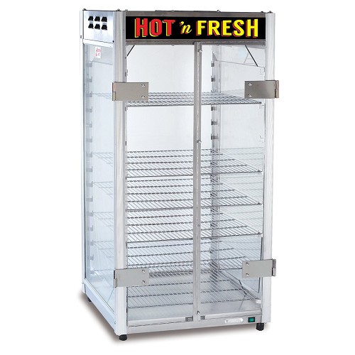 Gold Medal 5888-00-100 - Food Warming Cabinet, 18.5' x 18.5' x 36.5', (7) shelves 