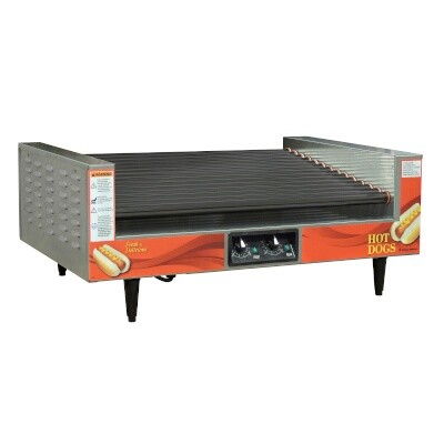 Gold Medal 8225PE - Super Diggity Hot Dog Grill, 78 Capacity 