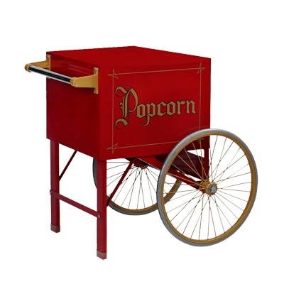 Gold Medal 2148CR - 20' Red Popcorn Cart 