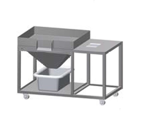Gold Medal 2790-00-101 - Popcorn Popper Table 