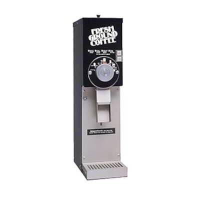 Grindmaster 890BS - Retail Coffee Grinder, 7' wide space saver, (1) 3 lbs. hopper 