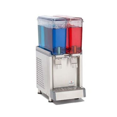 Crathco CS-2E-16-290 - Mini-Twin Pre-Mix Cold Beverage Dispenser, electric, agitator model 