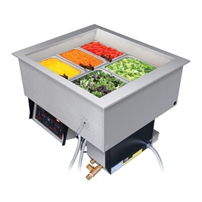 Hatco HCWBIR-3DA Drop-In Dual Temp Food Well 