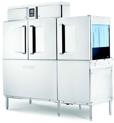 Hobart CL66-BAS+BUILDUP Conveyor Dishwasher 