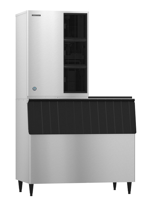 KM-1340MAJ/B-900SF/HS-2035 - Crescent Cube Ice Machine with Bin, 1275 lb/24 hours 