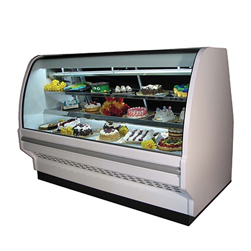 Howard-McCray SC-CBS40E-6C-LED - Refrigerated Bakery Case, White, 75' W 