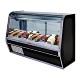 Howard-McCray R-CFS32E-6C-BE-LED - Curved Glass Fish/Poultry Case, Single Duty