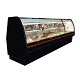 Howard-McCray SC-CDS40E-6C-BE-LED - Deli Case, Single Duty, Curved Glass