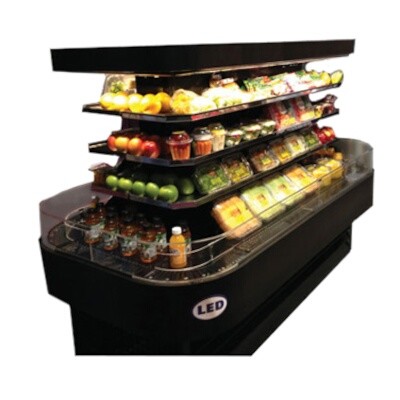 Howard-McCray SC-OD42I-7-B-LED Open Air Merchandiser 