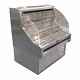 Howard-McCray SC-OS35E-3C - Open Merchandiser, curved end panels, 39