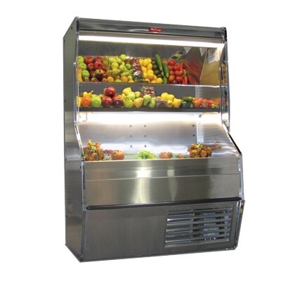 Howard-McCray SC-P32E-6S-S-LED Produce Open Merchandiser 