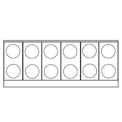 Imperial IR-12-E-C Restaurant Range 