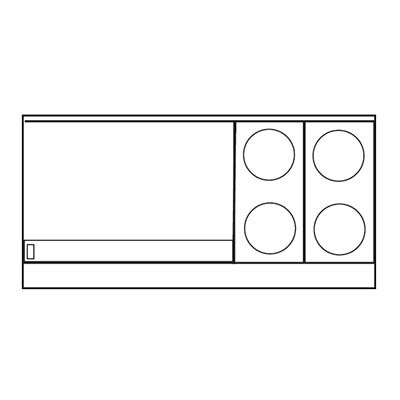 Imperial IR-4-G36T-E Restaurant Range 