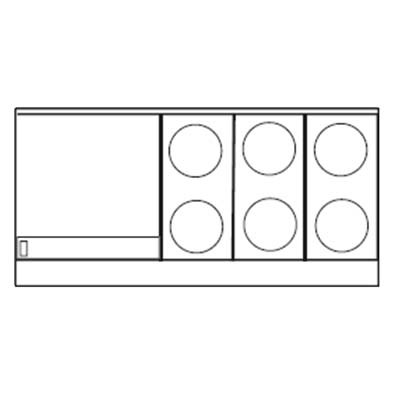 Imperial IR-6-G24T-E Restaurant Range 