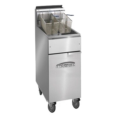 Imperial IFS-40-OP Floor Fryers 