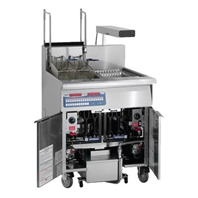Imperial IFSCB150-OP Floor Fryer 