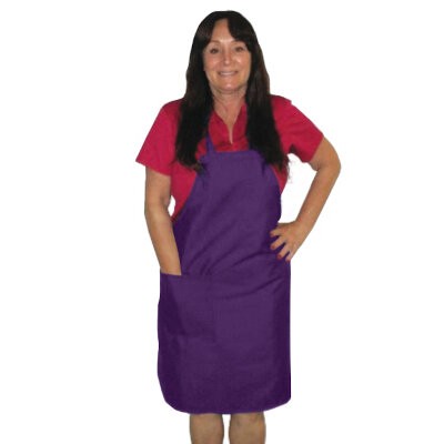 Intedge 335-1-PUR Bib Apron 