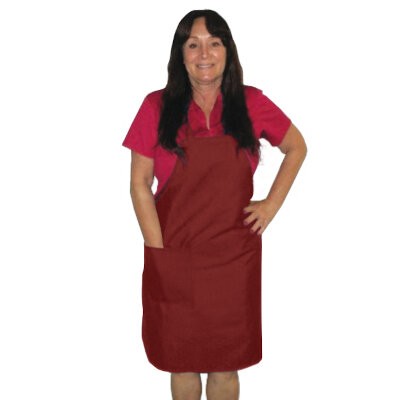 Intedge 335-1-R Bib Apron 
