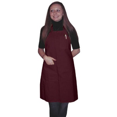 Intedge 335-BUR Bib Apron 