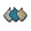 317-MP - Pot Holder, 7'L x 7'W, square, resistant up to 400°F, multi-pepper 