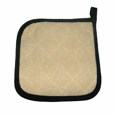 Intedge 318T-8 - Pot Holder, 8'L x 8'W, square, resistant up to 450°F, terry, natural 