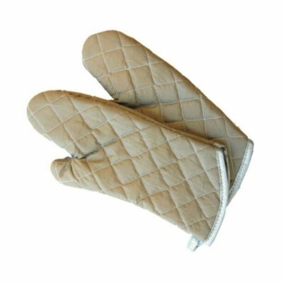 Intedge 336-13 - Oven Mitt, 13', resistant up to 450°F, Thermotex poly/cotton, tan 