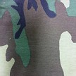 339-CAMO - Camouflage Bib Apron, No Pockets, Matching Ties 