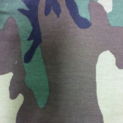 339-CAMO - Camouflage Bib Apron, No Pockets, Matching Ties 