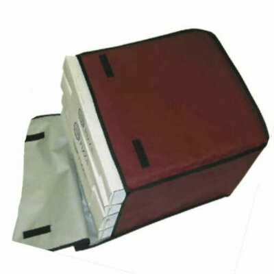 CIPK-8 - Pizza Delivery Bag, 20' x 20' x 12', square, holds 4-6 pizzas, Cadura Nylon 