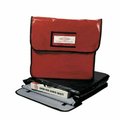 IPK-2 - Pizza Bag, 18' x 18' x 5-3/8', holds 1-2 pizzas, 1' foam insulation, vinyl 