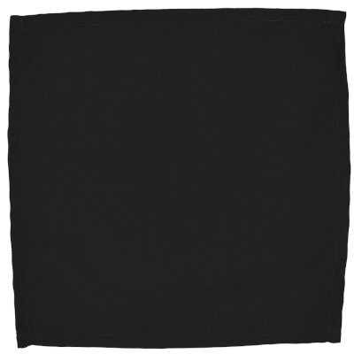 Intedge NCM1818-BLA Linen Napkins 