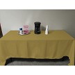 Intedge TCM3636-GO Tablecloth 