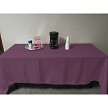 Intedge TCM4554-MAU Tablecloth 