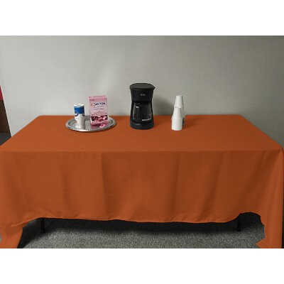 Intedge TCM64110-OR Tablecloth 