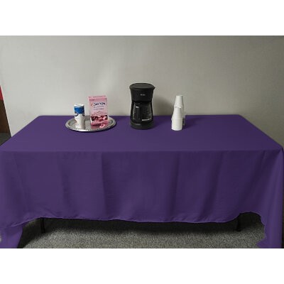 Intedge TCM64110-PUR Tablecloth 