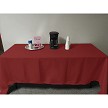 Intedge TCM4554-R Tablecloth 