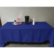 Intedge TCM3636-BLU Tablecloth 