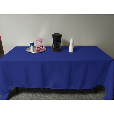 Intedge TCM64110-BLU Tablecloth 