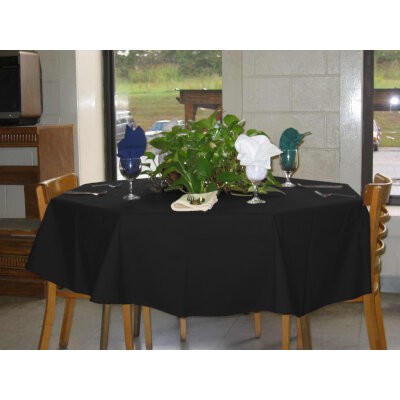 Intedge TCMP90R-BLA Table Cloth 