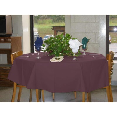 Intedge TCMP120R-MAU Tablecloth 
