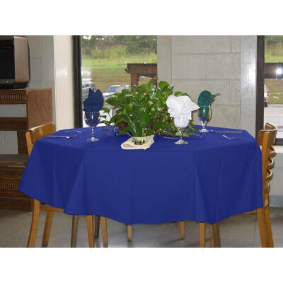 Intedge TCMP90R-BLU Table Cloth 