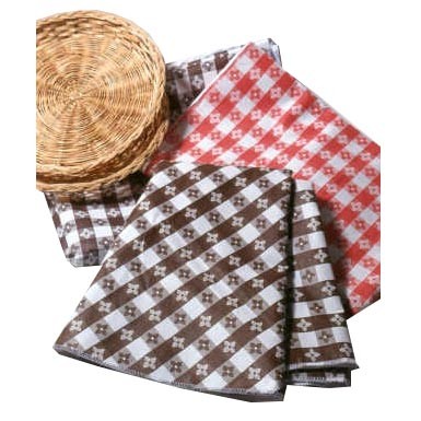 VC60-SWH - Tablecloth, 60' dia., round, vinyl, flannel back, white 