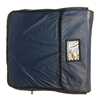 intedge IPK-7 - Pizza Bag, 24' x 24' x 5-3/8', holds 2-4 pizzas, 1' foam insulation, vinyl 