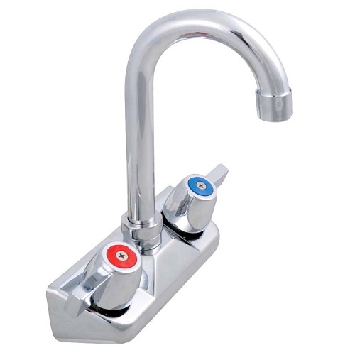 John Boos PBF-4-S-LF-X Splash Mount Faucet 