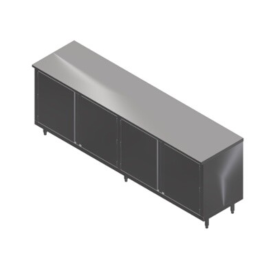 John Boos 4CH6-3696 Cabinet Base Work Table 